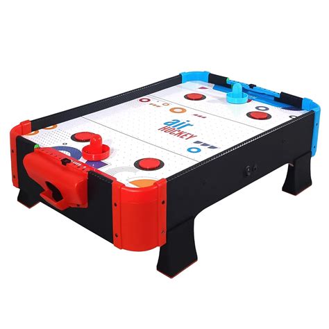 Kidsmate Air Hockey Game for Kids | Electric Powered Tabletop Board ...