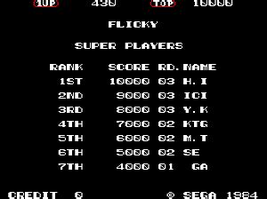 [mdk] Flicky (64k Version, on Up'n Down boardset, set 2) download for ...