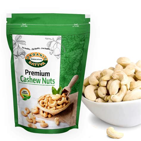 Organic Sattva Premium Cashew Nuts