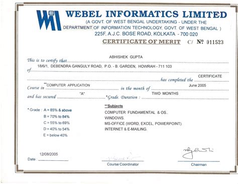 Image result for Basic Computer Certificate