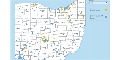 Interactive map shows where you can get tested for COVID-19 in Ohio