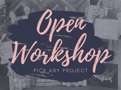 FUN DIY open workshop, The Rustic Brush - The Woodlands (Oak Ridge ...