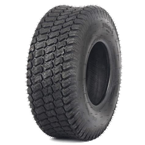 18X6.5-8 Tubeless Riding Lawn Mower Tire, Tractor Turf Tread, 2 Ply ...
