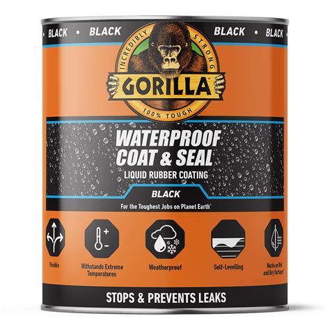 Gorilla Waterproof Coat & Seal Liquid Crystal Clear - Gorilla Glue UK