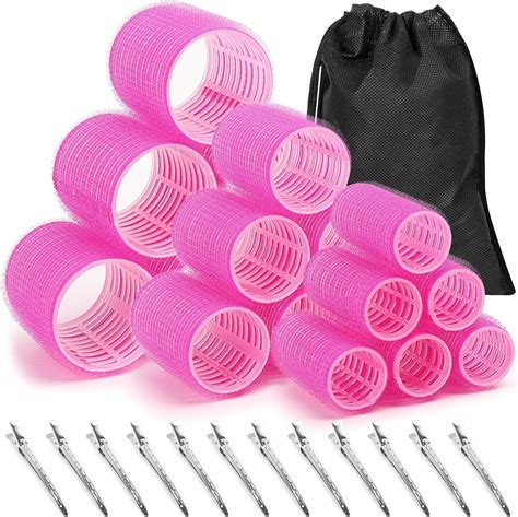 Amazon.com : anezus Self Grip Rollers Hair Curlers 30Pcs Set with 18Pcs ...