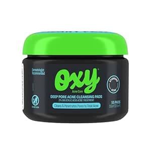 Oxy Daily Defense Cleansing Pads Maximum, 55 Pads : Amazon.in: Beauty