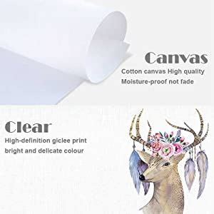 Painting Mantra Red & Yellow Floral Print Framed Canvas Painting Set of ...