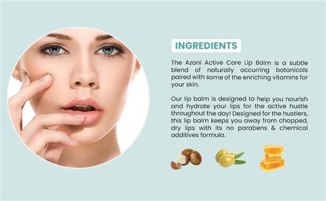 Buy Azani 100% Natural Beeswax Lip Balm - 10 gm for Dry & Chapped Lips ...