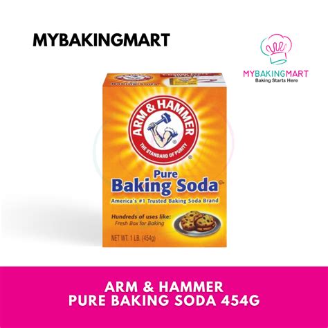 Arm & Hammer Pure Baking Soda 454g - MyBakingMart