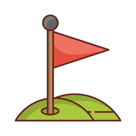 Golf flag - Free sports icons