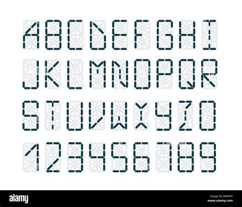 Number Font Digital Clock at Joann Bayer blog