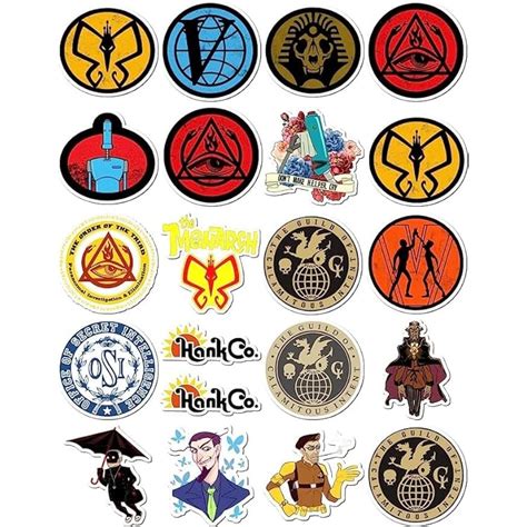GupShuppies 20 Pcs Venture Decal Brothers Sticker Pack - India | Ubuy