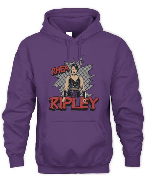 Wwe Merchandise Rhea Ripley Superstar Hoodie