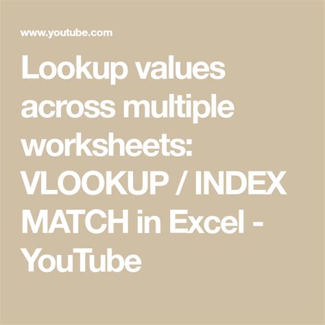 Image result for Index MATCH Tutorial 2 Worksheets
