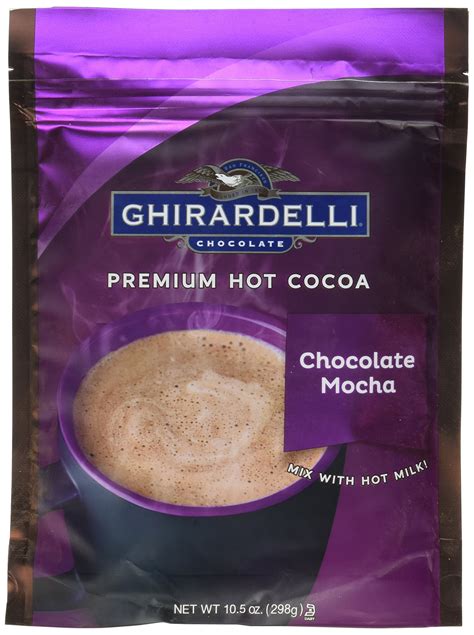 Ghirardelli Mocha Hot Cocoa Mix, Premium Quality Chocolate, 10.5 oz Bag ...