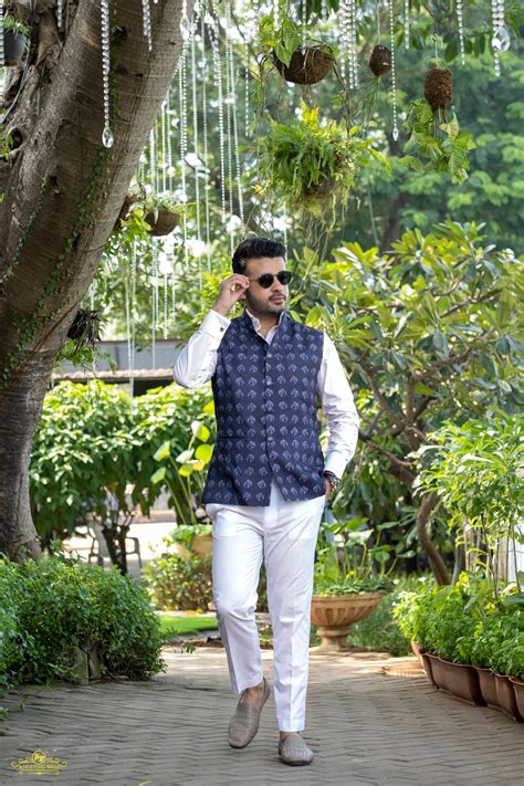 Funk The World Mens Digital Printed Nehru Jacket – Spring Break