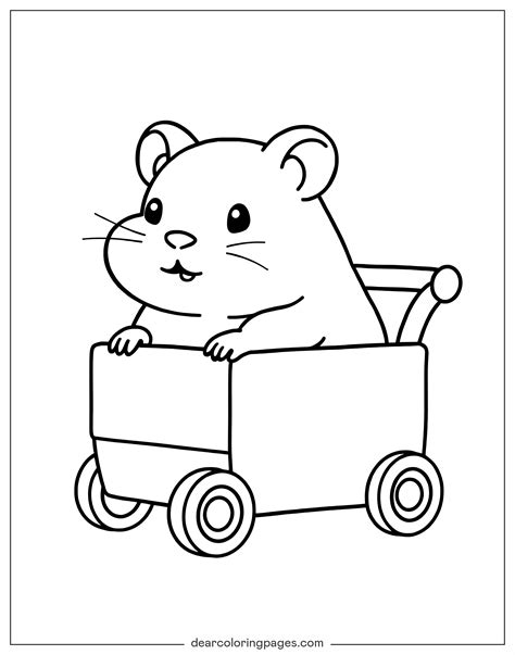 Hamster Coloring Hamster Coloring Pages Best Coloring Pages For Kids