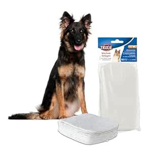 Trixie Sanitary Liner Pads for Female Dogs for Use with Protective ...