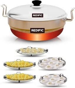 Redific Stainless Steel Multi KaAdhai/Kadai Streamer with stainless ...