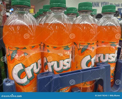 Orange Crush Soda 6 Packs on Display Editorial Image - Image of macro ...