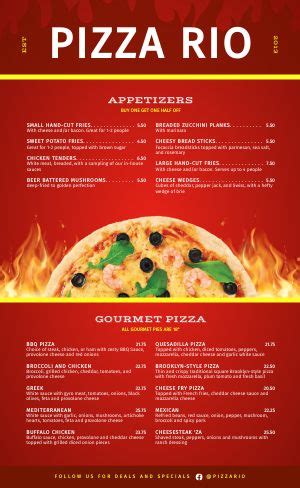 Pizza Restaurant Menus Examples 的图像结果