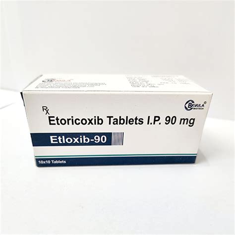 Etloxib 90 - Etoricoxib Tablets I.P. 90 mg - Bkyula Biotech