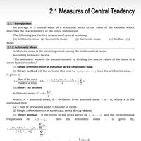 Detailed Notes: Statistics - Mathematics (Maths) for JEE Main and ...