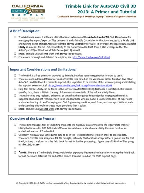 Trimble Field Link Tutorial 的图像结果