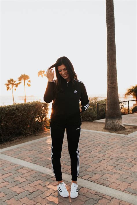 How to style an Adidas tracksuit - Mint Arrow