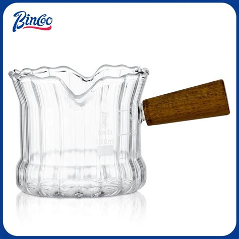 Bincoo Espresso Shot Glass with V-Shaped Mouth – Coffee Plus