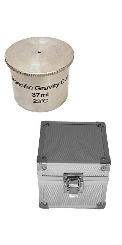 Paint Density Specific Gravity Cups 37cc/ml Stainless steel : Amazon.in ...