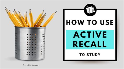 Image result for How to Study Using Active Recall