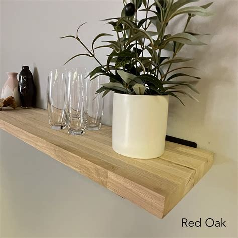 Butcher Block Wall Shelf - Red Oak, Warm & Durable – The Millwork Outlet