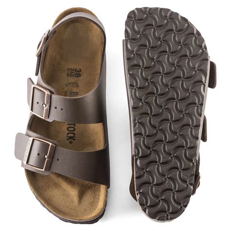 Buy Brown Brown/Dark Brown Milano Birko-Flor Online in India | BIRKENSTOCK