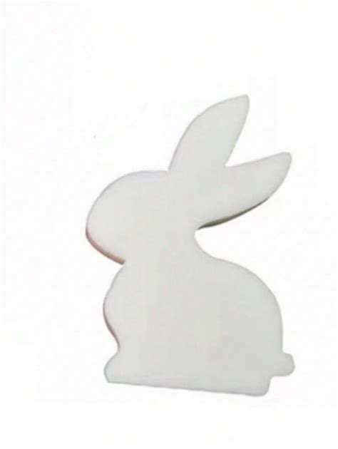 1 pieza Molde de silicona con forma de conejito de Pascua y aroma para ...