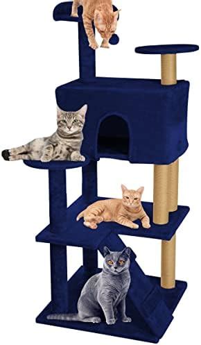 Callas RioAndMe Cat Activity Tree and Scratching Post | Carpeted ...
