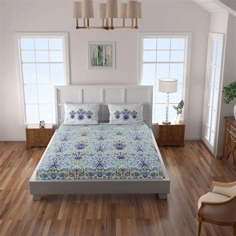 Buy Spaces Organic Cotton Tropical Print 3-Piece Bedding Set - 274 X ...