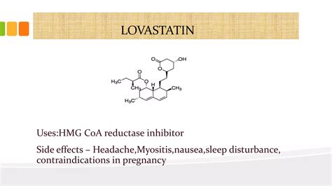 Lovastatin Side Effects