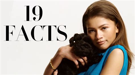 Watch Zendaya: 19 Facts About Her 19-Year-Old Self | Glamour
