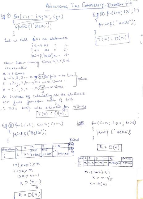 Image result for How Can We Find the Time Complexity of Iterative