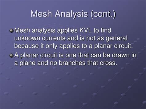 Image result for Mesh Analysis Tutorial