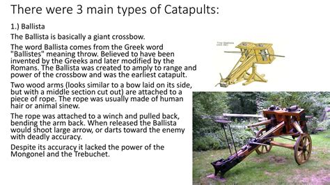 PPT - History and Physics of Catapults PowerPoint Presentation, free ...
