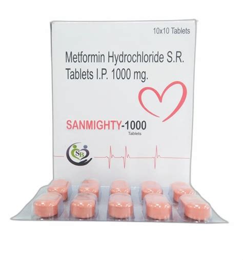 Cardio-Diabetic Range - Metformin Hydrochloride S.R 500mg Tablet ...