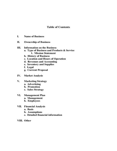 Example of Business Plan 的图像结果