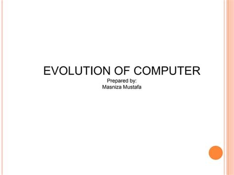 Image result for Evolution Computer Technology