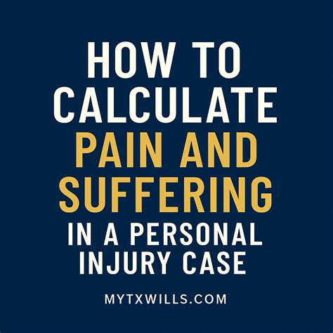 How to Calculate Pain and Suffering in a Personal Injury Case in Texas - Mike Massey Law