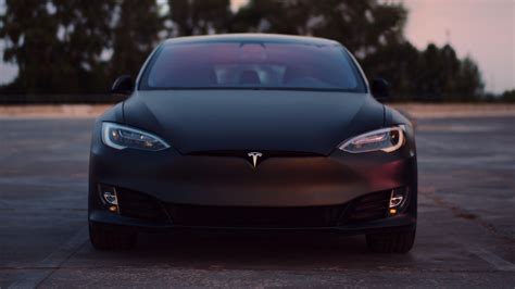 🔥 Free Download Wallpaper Tesla Car Black Parking 4k Uhd by @anthonyp55 ...