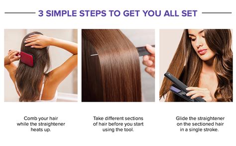 Syska Hair Straightener for Women, Ceramic Coated Plates,60 seconds ...