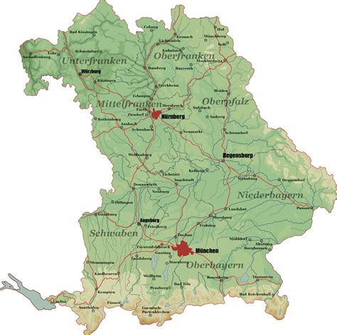 Bavaria Map History