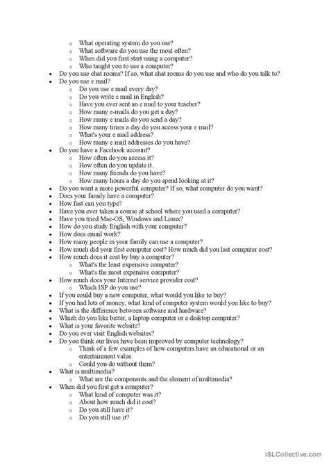 Image result for Computer Questions List